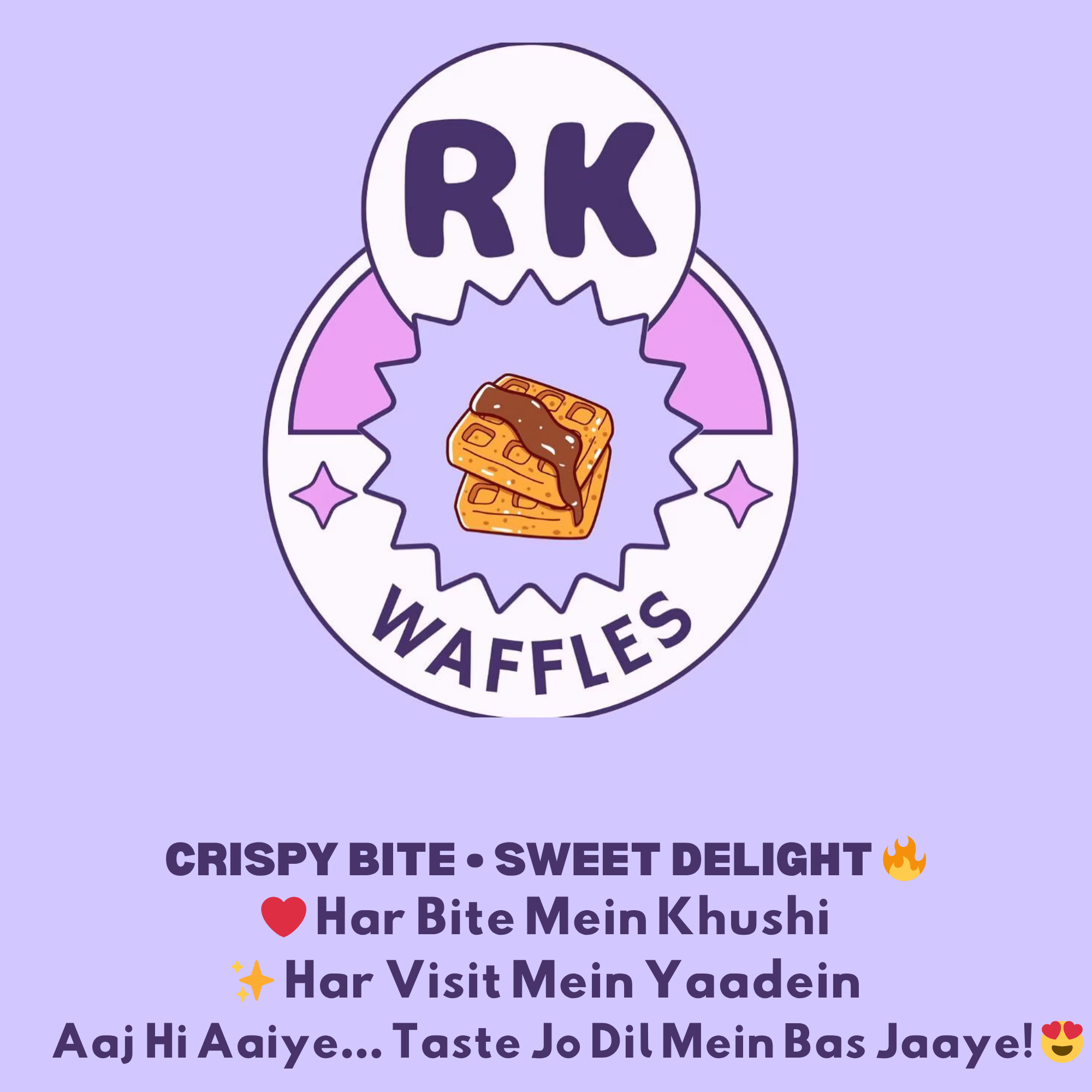 RK Waffles Logo